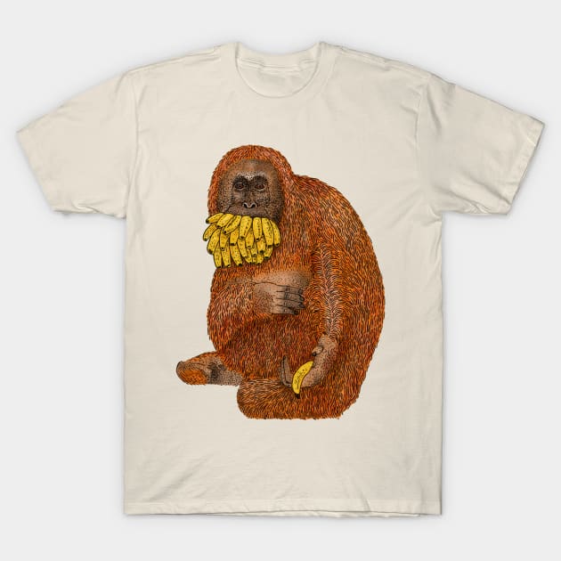 T shirt cheap orang outan